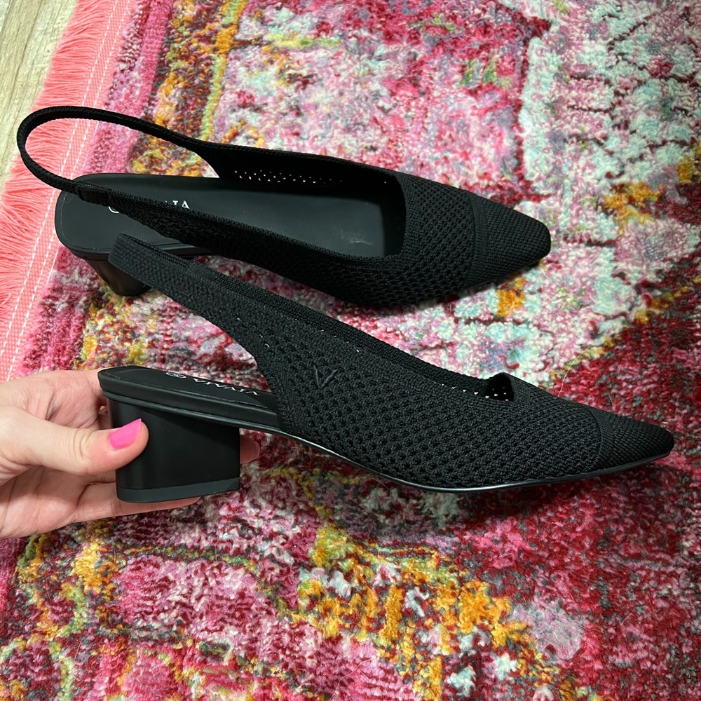 Vivaia Leah Slingback Heel Black 38